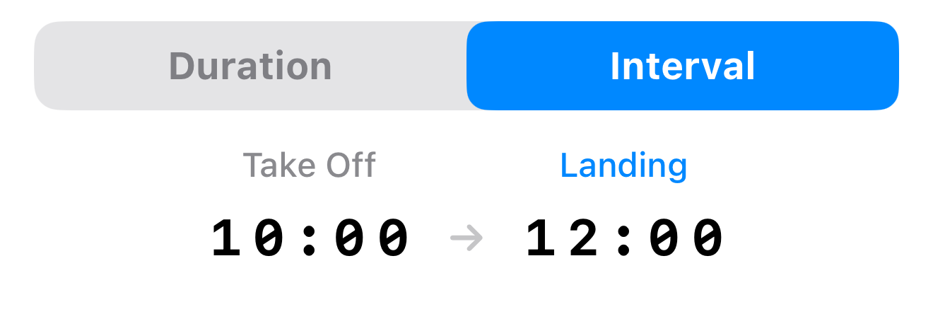 Time Intervals