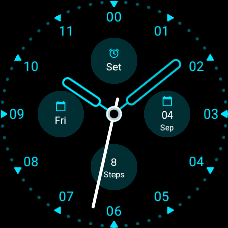 Era 24 Hour Classic showing 00 to 11